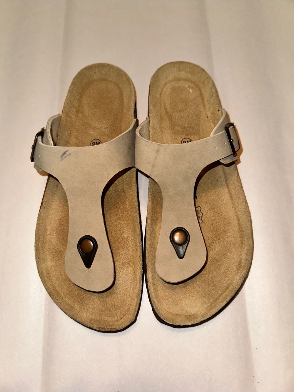 Cushionaire Leah Cork Foodbed Sandals